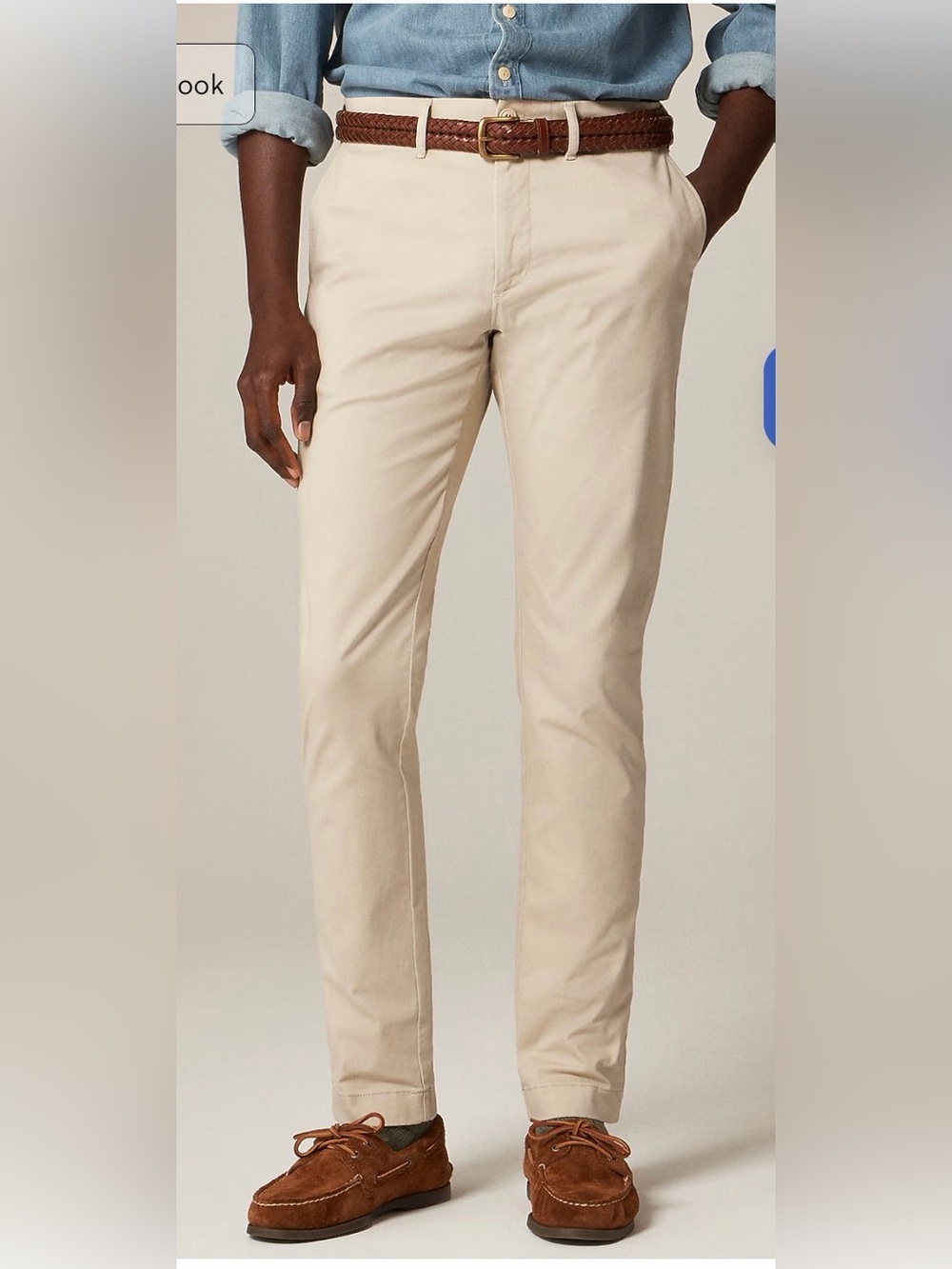 J. Crew Slim Flex Chinos 34x34